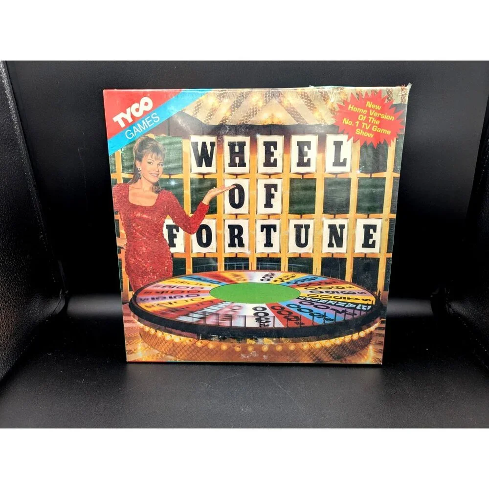 NOS Tyco Wheel Of Fortune Board Game New Sealed Home Edition 2-4 Players Age 8+